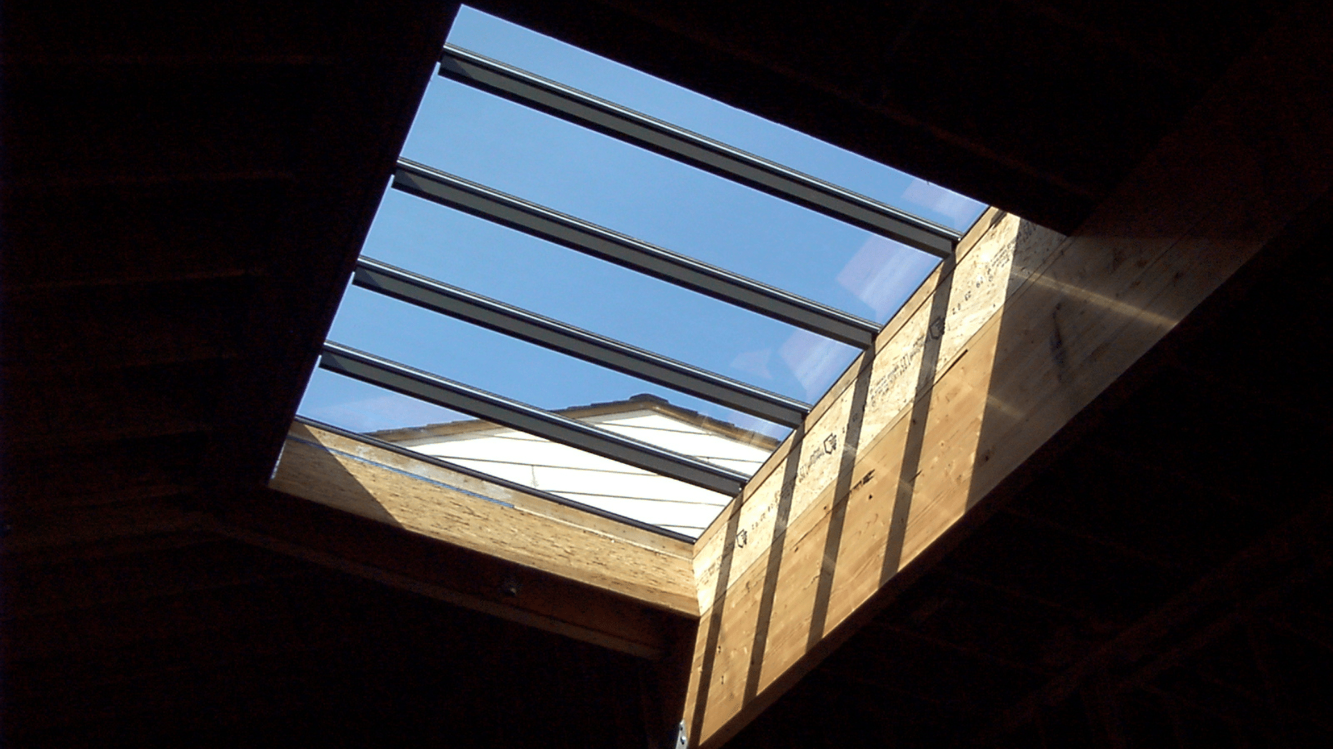 Frame Skylight Installation Home Services Willow Ash Roofing SC