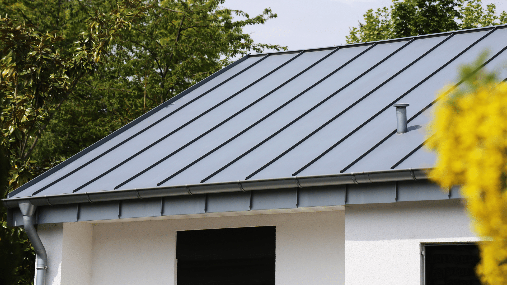 Batten Seam Metal Roofing Willow Ash Roofing SC