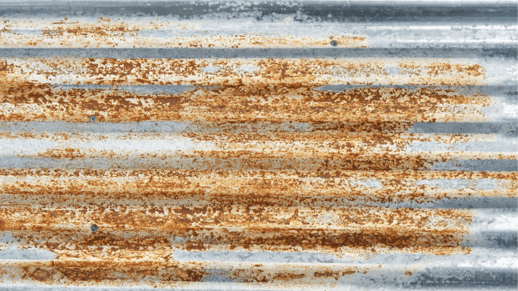 Willow Ash Metal Roof Rusting