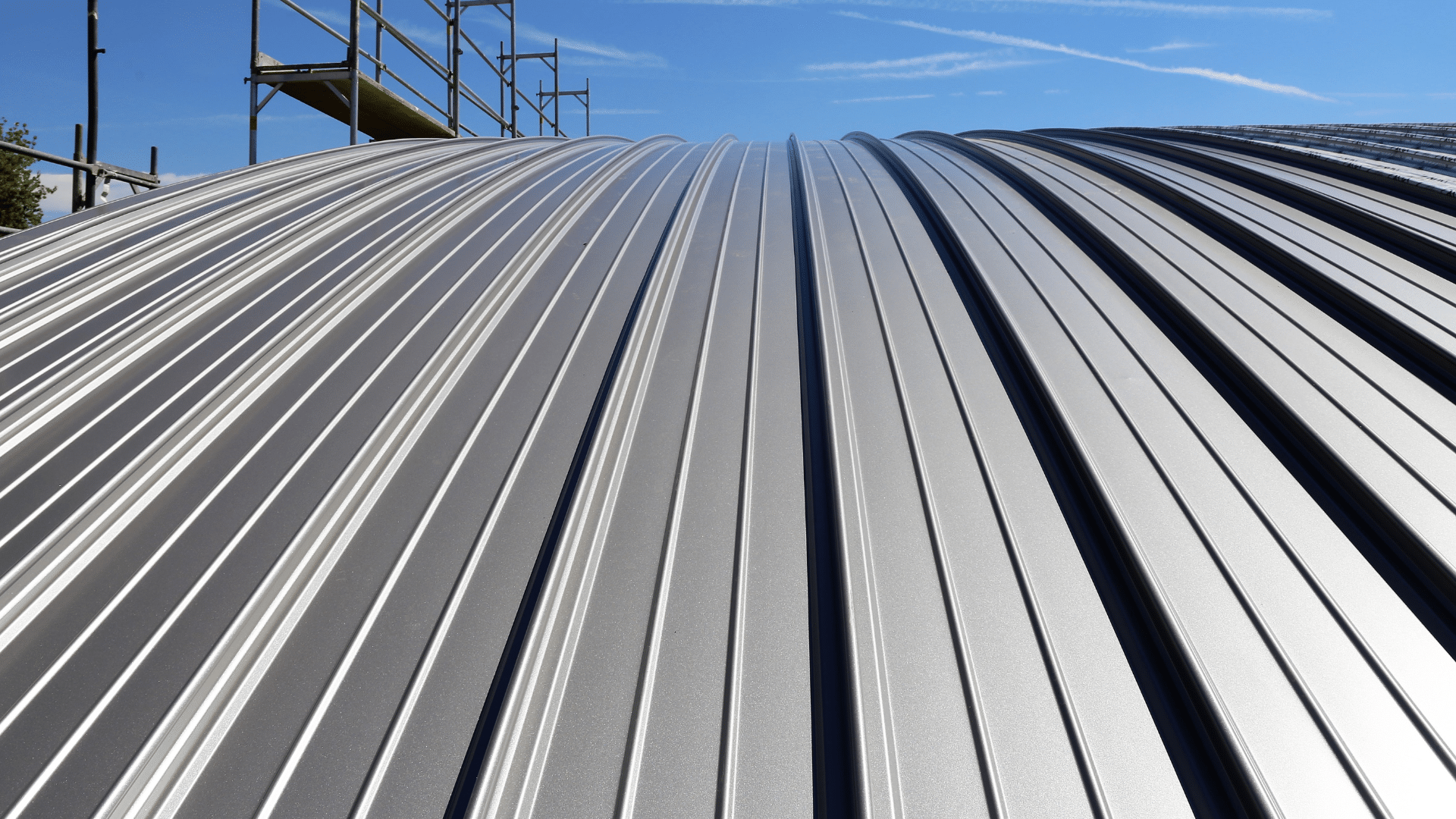 Curved & Tapered Series Metal Roofing Willow Ash Roofing SC