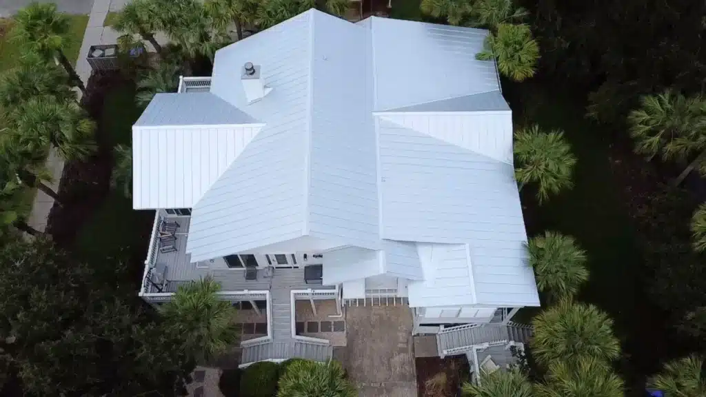 Metal Roofing Install Replacement Project Willow Ash Roofing SC