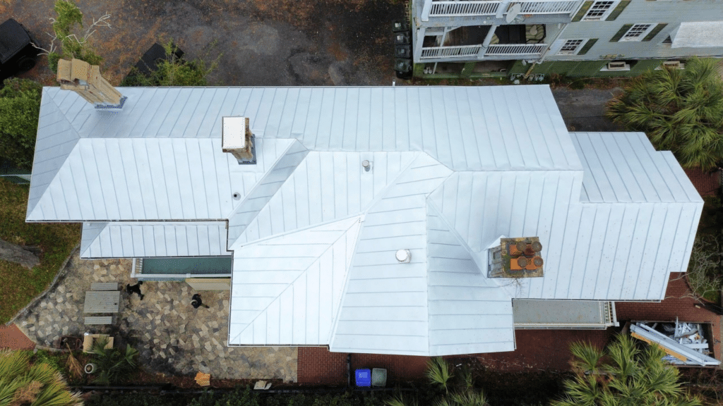Metal Roofing Install Replacement Residential Willow Ash Roofing SC