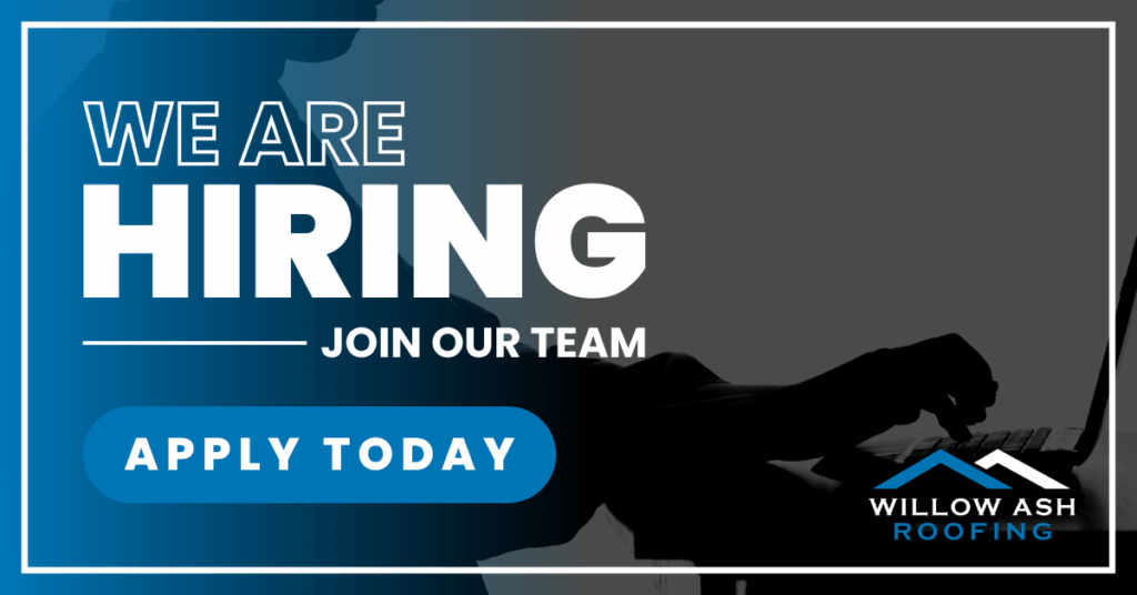 Administrative Assistant Now Hiring Willow Ash Roofing South Carolina