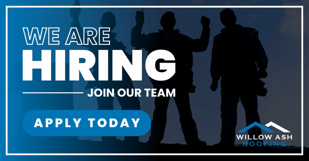 Project Manager Now Hiring Willow Ash Roofing South Carolina