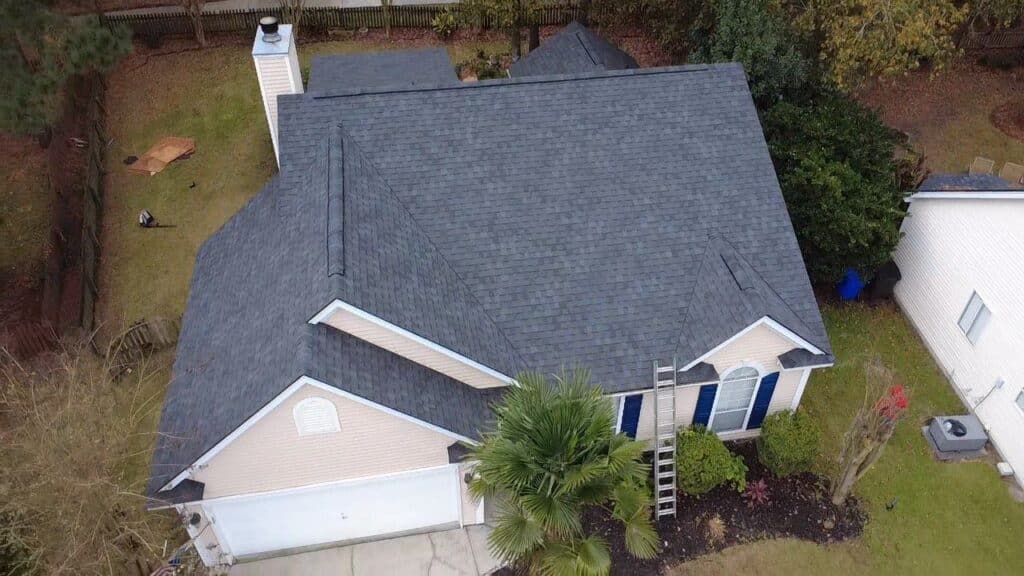 Willow Ash Roofing Finished Project Local Shingle Roof Replacement