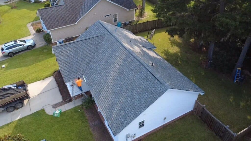 Willow Ash Roofing Project After Repair Replacement Install South Carolina Service Professional Roofer